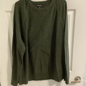 Banana Republic Dark Green Crewneck Sweater